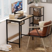 Wholesale - Walnut Desk MDF Metal Legs 31.5"x16.5"x29" (No UPC, FNSKU Only) C/P 1, UPC: